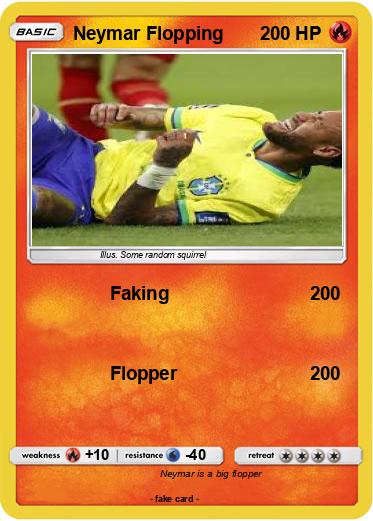 Pokemon Neymar Flopping