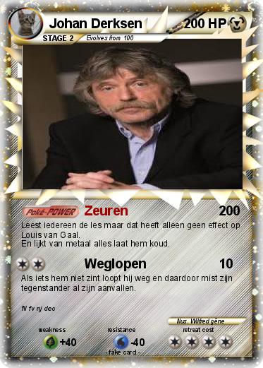 Pokemon Johan Derksen