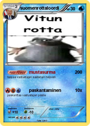 Pokemon suomenrottaloordi