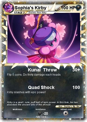 Pokemon Sophia's Kirby