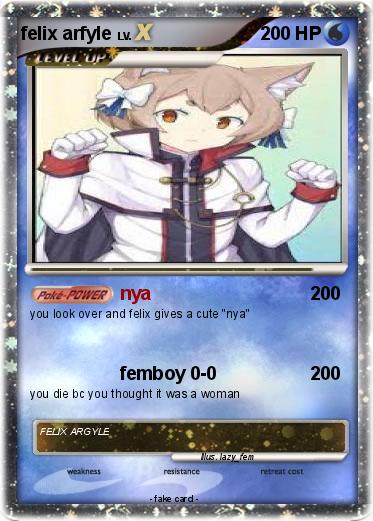 Pokemon felix arfyle