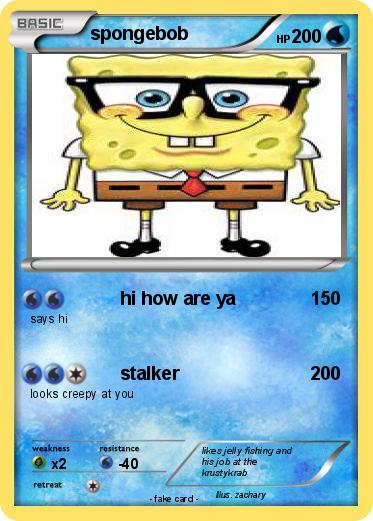 Pokemon spongebob