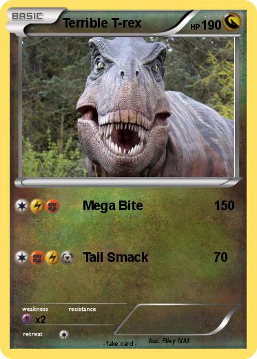 Pokemon Terrible T-rex