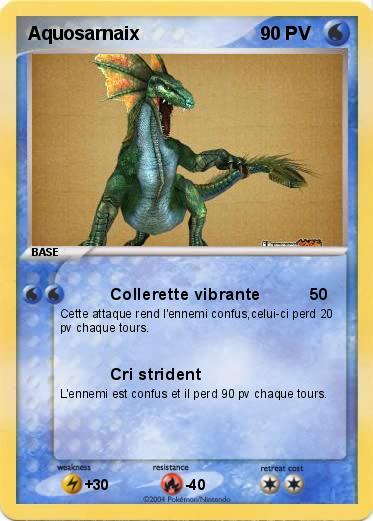 Pokemon Aquosarnaix