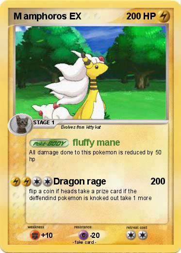 Pokemon M amphoros EX