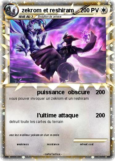 Pokemon zekrom et reshiram