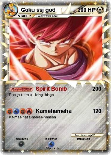 Pokemon Goku ssj god