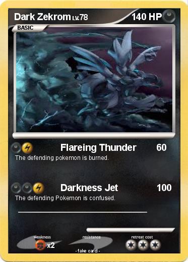 Pokemon Dark Zekrom