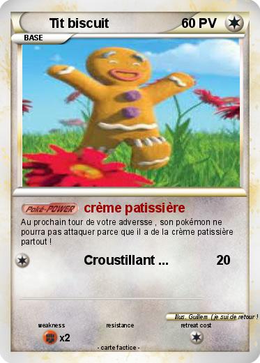 Pokemon Tit biscuit