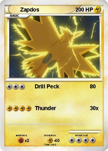 Pokemon Zapdos