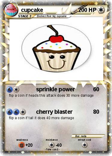 Pokemon cupcake