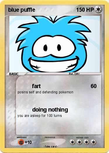 Pokemon blue puffle