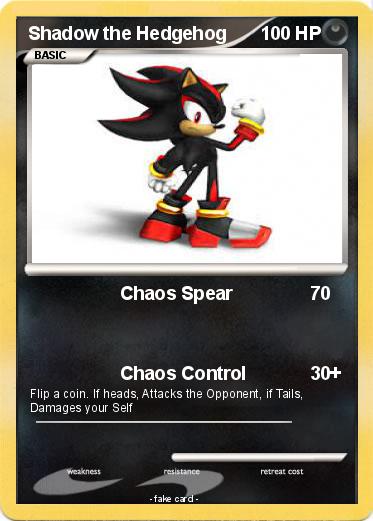 Pokemon Shadow the Hedgehog