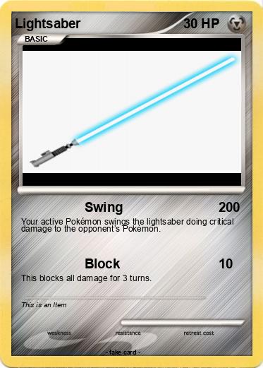 Pokemon Lightsaber