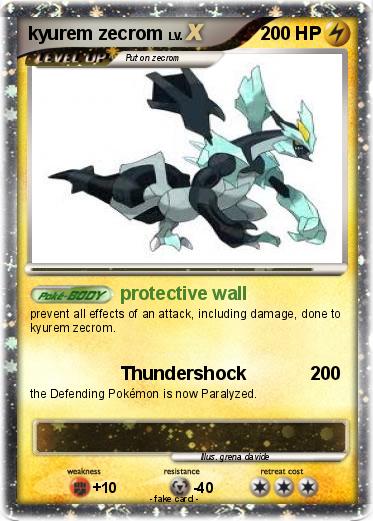 Pokemon kyurem zecrom