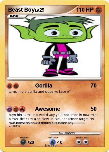 Pokemon Beast Boy