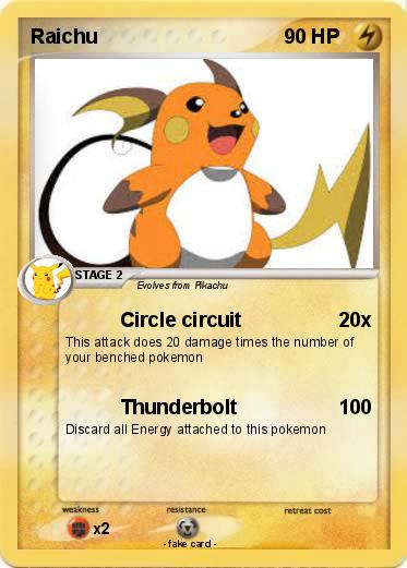Pokemon Raichu