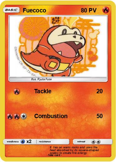 Pokemon Fuecoco