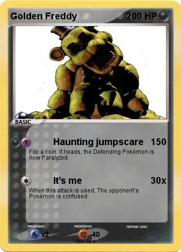 Pokemon Golden Freddy