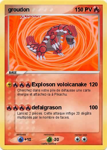 Pokemon groudon