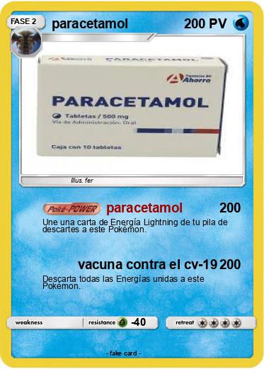Pokemon paracetamol