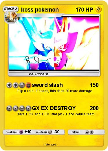 Pokemon boss pokemon