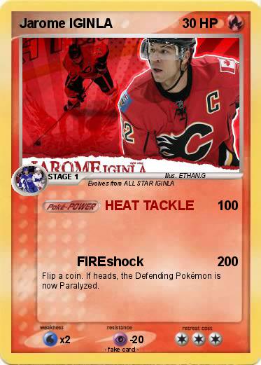 Pokemon Jarome IGINLA