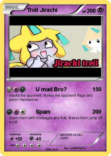 Pokemon Troll Jirachi