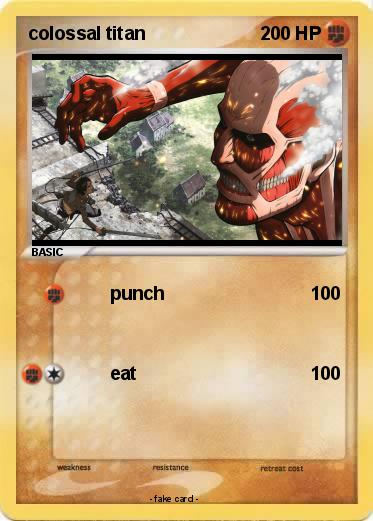 Pokemon colossal titan