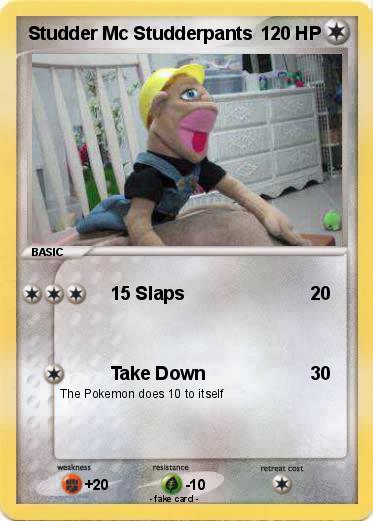 Pokemon Studder Mc Studderpants