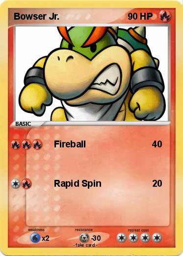 Pokemon Bowser Jr.