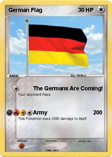 Pokemon German Flag