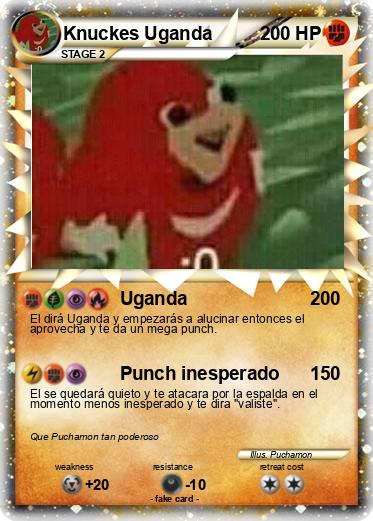Pokemon Knuckes Uganda