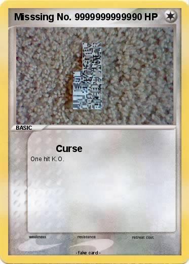 Pokemon Misssing No. 99999999999