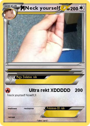 Pokemon Neck yourself