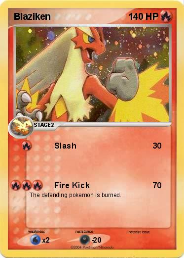 Pokemon Blaziken 