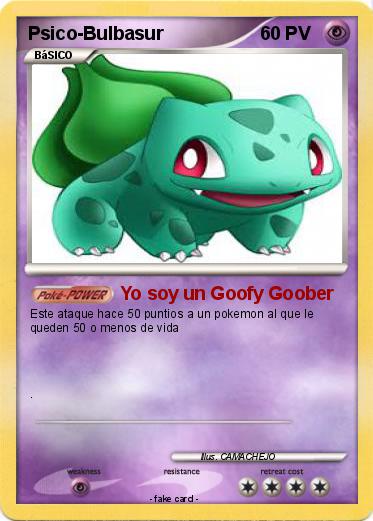 Pokemon Psico-Bulbasur