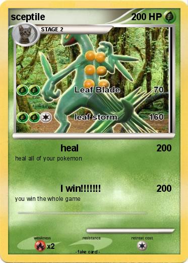 Pokemon sceptile