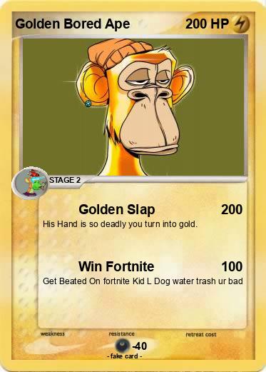 Pokemon Golden Bored Ape