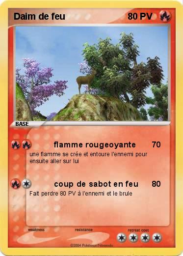 Pokemon Daim de feu