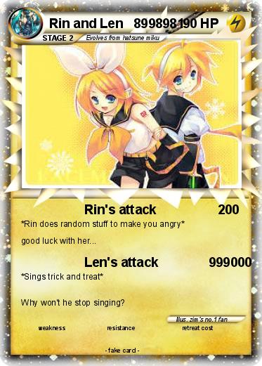 Pokemon Rin and Len   8998981