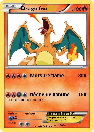 Pokemon Drago feu