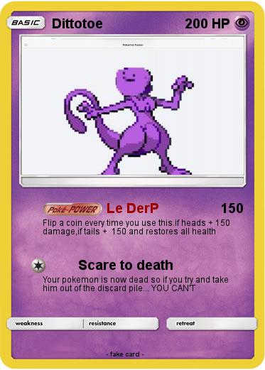 Pokemon Dittotoe