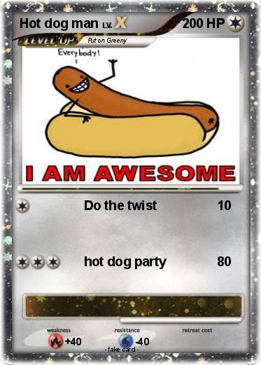 Pokemon Hot dog man