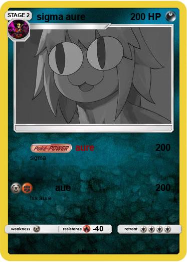 Pokemon sigma aure