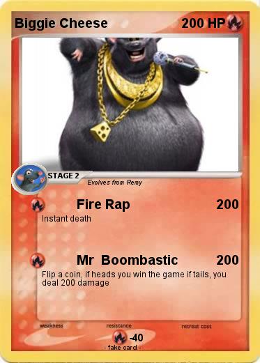 Pokemon Biggie Cheese