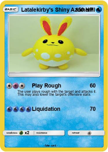 Pokemon Latalekirby's Shiny Azumarill