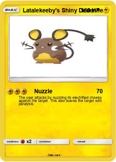 Pokemon Latalekeeby's Shiny Dedenne