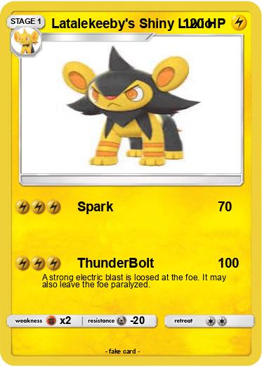 Pokemon Latalekeeby's Shiny Luxio