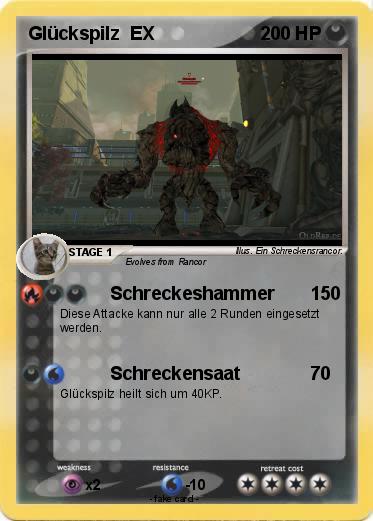 Pokemon Glückspilz  EX